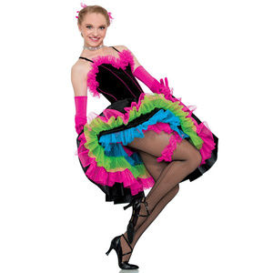 ART STONE Can Can dance costume